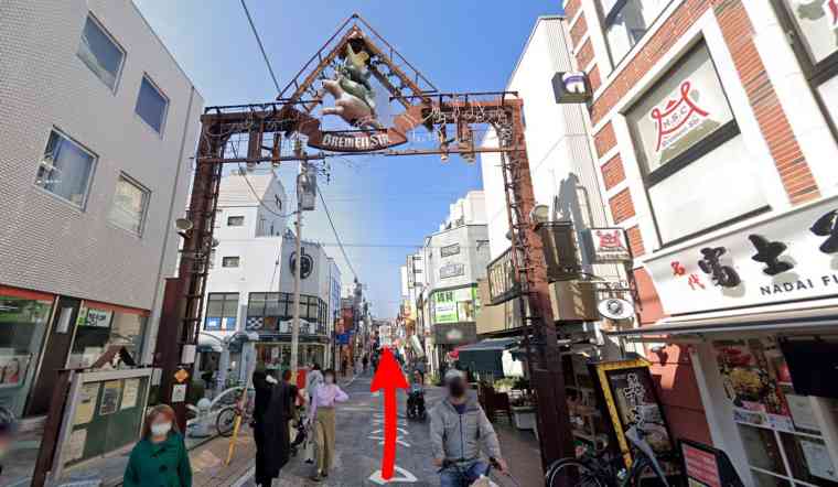 LAVA元住吉店への行き方