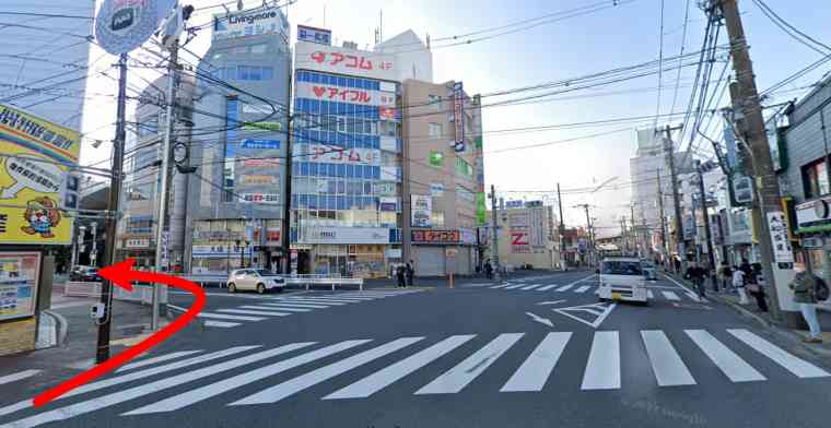 LAVA大船店への行き方