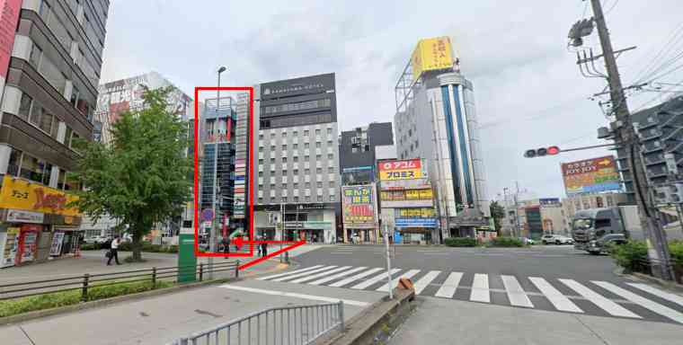 カルド金山店への行き方