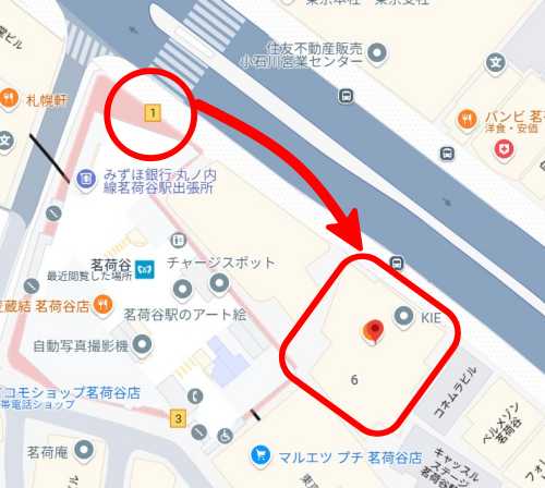 カルド茗荷谷店への行き方